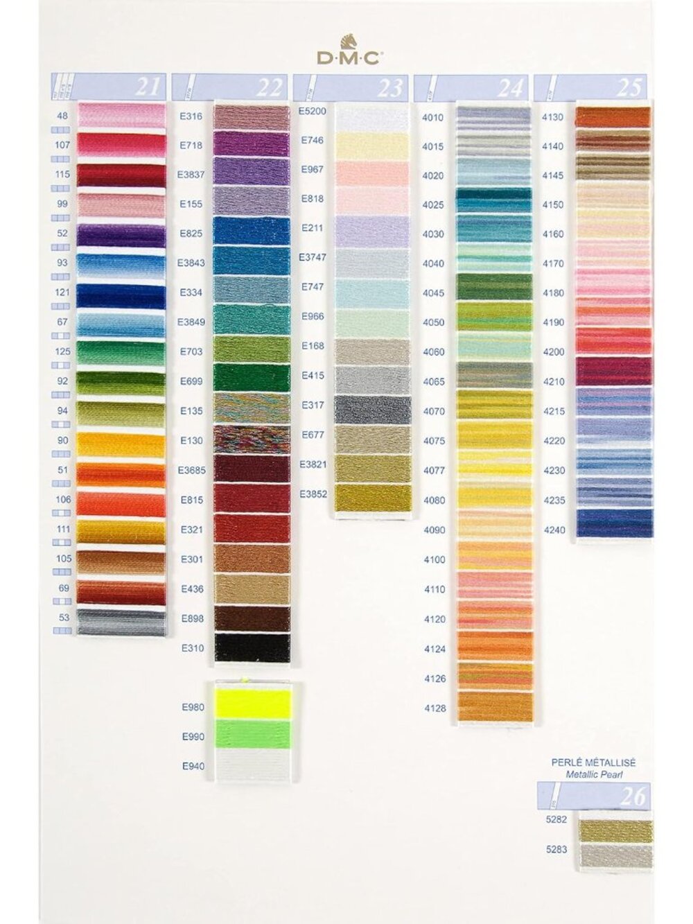 Threaded Color Card - W100B - Picture 5 of 5